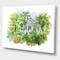 Designart - White House In The Woods - Traditional Canvas Wall Art Print